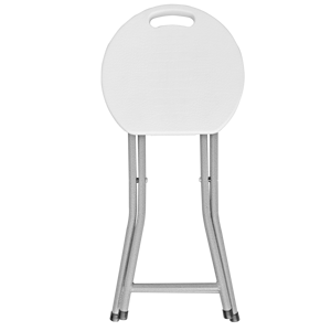 Mesa plegable de plástico, mesa de fiesta de picnic plegable, sillas de plástico blanco para eventos, taburete de pequeña silla plegable - Product Image 1