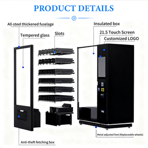 Máquina Expendedora de Bebidas y Aperitivos RUNYANG con <span class=keywords><strong>Pago</strong></span> con Tarjeta y Efectivo, Máquina Expendedora de Alimentos y Bebidas - Product Image 2