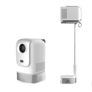Soporte oculto 4K Pro Mini proyector al aire libre portátil Android video Proyector Wifi espejo pantalla Beamer - Product Image 6