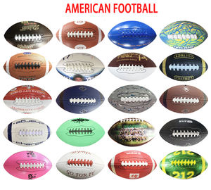 Stampa personalizzata in pelle composita formato ufficiale 9 palla da football americano - Product Image 6