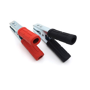 Aislado cocodrilo clip de batería de coche con PVC <span class=keywords><strong>botas</strong></span> - Product Image 1