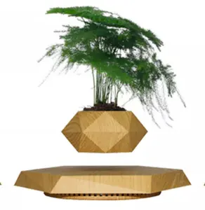 Venda quente Floating Plant Pot Magnético Levitating Plant Pot para o Presente de Natal