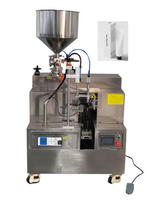 Machine de remplissage et de scellage de tubes semi-automatique à ultrasons en acier inoxydable de qualité alimentaire 304 pour crème cosmétique et dentifrice