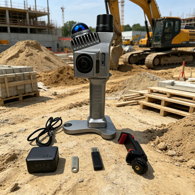 Hot-selling High-Precision Handheld Mapping SLAM Scanner Geosun GS-200G LiDAR SLAM 3D Laser Mapping Scanner RTK