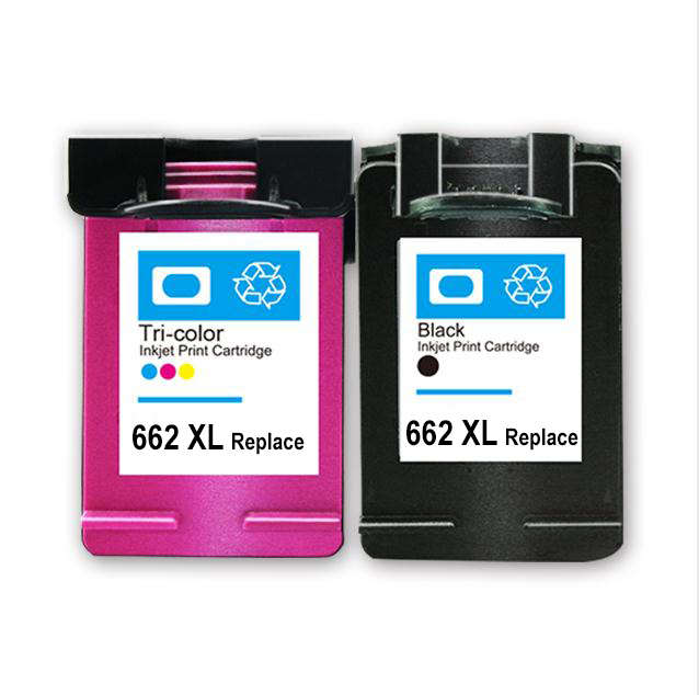 Hicor cartucho de tinta 302 Chip restablecer cartucho de tinta de impresora para hp