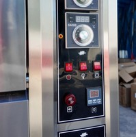 Horno Eléctrico Comercial de 3 Niveles, 6/9 Bandejas, Acero Inoxidable, para Hornear Pan y Pasteles, Modelo YXD-6 YXD-9, para Panadería