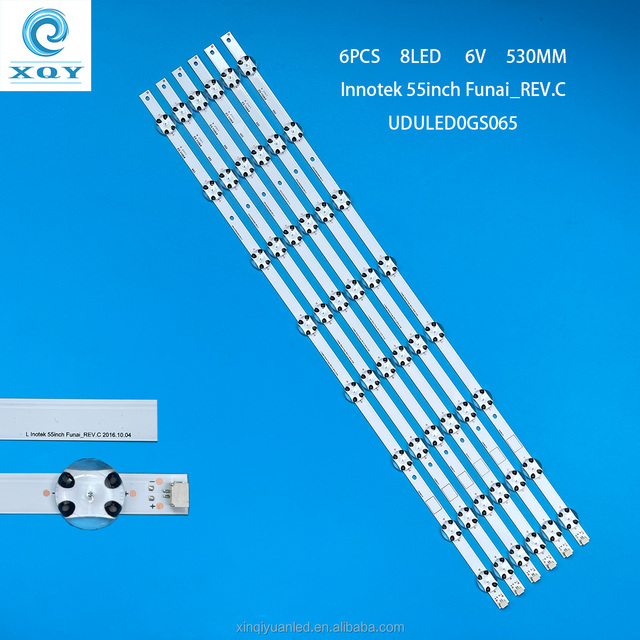 Suitable for 55PFL5602 LG Innotek 55inch Funai-REV.C UDULEDWRE001 LED Strip, LCD TV Backlight, LED Tube, Aluminum Substrate