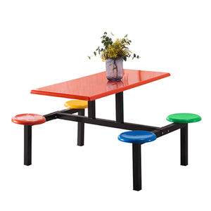 High Quality <strong>Table</strong> Furniture School Dining Room Staff <strong>Canteen</strong> Room Dining <strong>Table</strong> Chair Dining <strong>Table</strong> and Chairs - Product Image 4