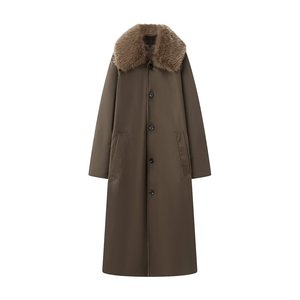 <span class=keywords><strong>Trench</strong></span> grezzo stile europeo americano reversibile in pelliccia di coniglio autunno inverno nuovo 3811250 - Product Image 5