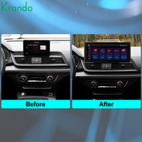Unidad Principal Android de 12.3 Pulgadas para Audi Q5 Q5L 2018 2019 2020, Radio para Auto, Navegación GPS, Reproductor Multimedia DVD, CarPlay Inalámbrico, 4G, BT