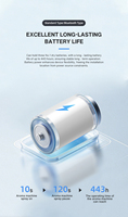 Diffuseur de parfum de machine de parfum de batterie sèche de luxe Diffuseur d'huile de parfum de fonction d'espaces domestiques et commerciaux