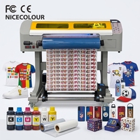 Impresora UV DTF de rollo a rollo todo en uno Nacai Epson I3200, dimensión de impresión A3 de 650 mm, laminación por estampado en caliente, nueva lámina dorada