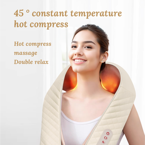 <span class=keywords><strong>Irest</strong></span> Nuevos productos de masajeador 3D Shiatsu Mantón de masaje de cuello y hombros - Product Image 3