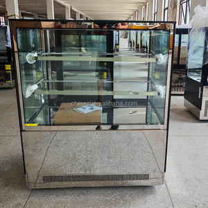 1200mm vuông kính bánh hiển thị trường hợp tủ lạnh thương mại Nhà bếp nhà hàng thiết bị bánh bánh trưng bày - Product Image 2