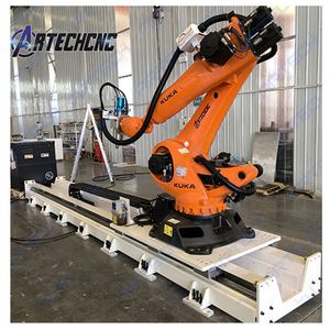 KUKA Robot <b>Kit</b> for <b>Wood</b> Foam and Stone Milling with Rotary Table and Rail - Product Image 1