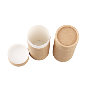 Tubo <span class=keywords><strong>de</strong></span> Embalaje Cilíndrico <span class=keywords><strong>de</strong></span> <span class=keywords><strong>Cartón</strong></span> Biodegradable y Ecológico con Impresión por Sublimación y Estampado para Envases <span class=keywords><strong>de</strong></span> Desodorante - Product Image 4