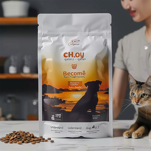 Kalee tùy chỉnh tái chế lá nhôm 8 mặt niêm phong túi đáy phẳng bao bì chống ẩm cho túi nhựa hạt cà phê - Product Image 6
