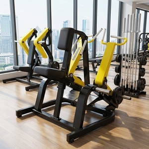 Máquina Profesional para Entrenamiento de Espalda para Gimnasios, Estación de Remo Iso Lateral con Estructura de Acero de <span class=keywords><strong>3</strong></span>.0mm - Product Image 4
