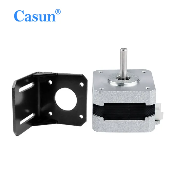 Casun Mounting L Bracket nema 17 23 stepper motor for 42 57stepper motor Mounting L Bracket Mount motor bracket for 3D printer