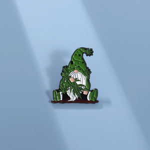 دبابيس من المينا ، بروش قزم من الخيزران الأخضر ، بروش خيال كرتوني ، كل شيء ، هدية شارة معدنية ، ميدالية رائعة - Product Image 2