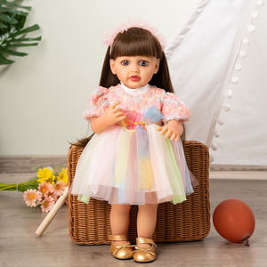 थोक 55 सेमी सिलिकॉन विनील शरीर नवजात जीवन के पुनर्जन्म लड़की जीवित गुड़िया बच्चे गुड़िया बेबी गुड़िया का पुनर्जन्म बच्चों के खिलौने के लिए - Product Image 6