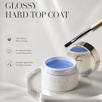 ARNAILO 50g Gel de finition pour ongles super brillant de haute qualité, durable, usage professionnel en salon, liquide sans HEMA ni TPO, vente en gros