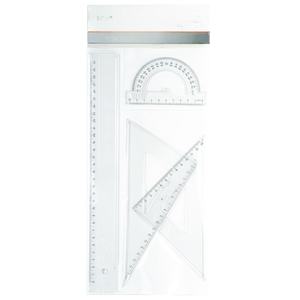 पेशेवर ग्रेड प्लास्टिक वक्र शासक लचीला 10 इंच मापने वाला उपकरण स्कूल कार्यालय के उपयोग के लिए 10 इंच मापने उपकरण - Product Image 1