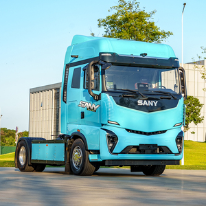 <span class=keywords><strong>Camion</strong></span> <span class=keywords><strong>tracteur</strong></span> électrique SANY 4x2, batterie 636 kWh, autonomie 500 km, pour le transport logistique portuaire, cabine confortable à toit haut - Product Image 3