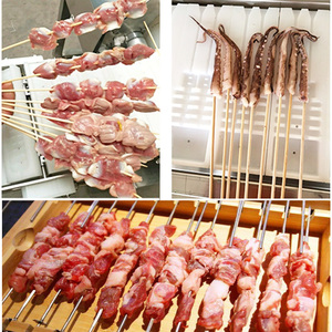 Máquina automática para hacer <span class=keywords><strong>pinchos</strong></span> <span class=keywords><strong>de</strong></span> kebab <span class=keywords><strong>de</strong></span> carne <span class=keywords><strong>de</strong></span> <span class=keywords><strong>pollo</strong></span>, <span class=keywords><strong>pinchos</strong></span> <span class=keywords><strong>de</strong></span> kebab seekh a la venta, máquina para hacer <span class=keywords><strong>pinchos</strong></span> - Product Image 6