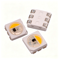 LED Pixel SMD 5050 RGBW WS2815 de 12V con IC Integrado, LED Direccionable Programable para Juguetes Educativos y Luces Ambientales