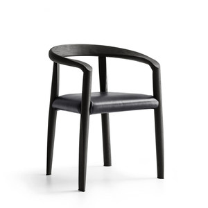 Chaise de designer italienne BST Mortenny, style moderne minimaliste nordique, en bois massif et <span class=keywords><strong>rotin</strong></span> <span class=keywords><strong>tressé</strong></span>, chaise de salle à manger portable, <span class=keywords><strong>fauteuil</strong></span> pour la maison - Product Image 1