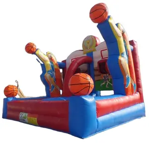 hot sale inflatable basketball shoot game with perfect quality