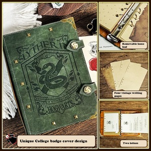 Profesional Vintage A5 diario de hojas sueltas planificador DIY álbum de recortes cuaderno regalo para amigo, niños - Product Image 3