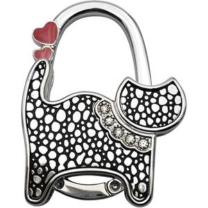 Gancho Plegable para Bolso con Diseño de Gato de Dibujos Animados, Gancho Metálico Portátil para Colgar en el Borde de la Mesa, para Restaurante u Oficina, Entrega Rápida, RTS - Product Image 1