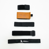 Sangle auto-adhésive Gacent avec logo personnalisé, double face, élastique avec tissu bouclé doux pour équipement sportif