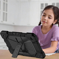 Étui antichoc pour tablette Samsung Galaxy Tab A11 PLUS/A9 PLUS 11 pouces, housse anti-chute avec bandoulière et support, film intégré