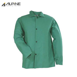 Dernier style meilleur prix vestes de travail en cuir vestes de soudage soudeur porte pour hommes et femmes vestes de soudage de qualité personnalisée - Product Image 5