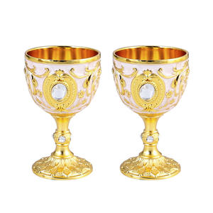 Coupe à vin blanc de 30 ml de style européen haut de gamme, verre rétro créatif, design classique pour la maison, petite coupe - Product Image 6