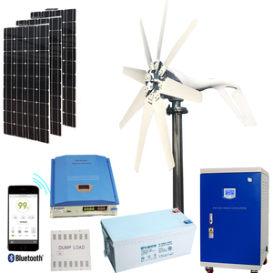 โรงงานจีน ผลิตเครื่องกำเนิดไฟฟ้าพลังงานลมขนาดเล็ก 1000W 24V แบบแนวนอน พร้อมตัวควบคุม MPPT ประสิทธิภาพสูง เสียงรบกวนต่ำ รุ่น SS-1000 - Product Image 1