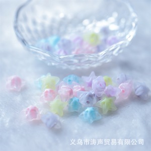 ลูกปัดดาว 16 มม. แบบใสขุ่น ยืดหยุ่นได้ สำหรับเด็ก ทำเครื่องประดับ ของเล่น - Product Image 4
