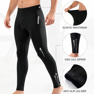 Pantaloni Termici Invernali da <span class=keywords><strong>Ciclismo</strong></span> WOSAWE per <span class=keywords><strong>Uomo</strong></span>, Pantaloni Imbottiti Caldi per Bici, Foderati in Pile, Pantaloni MTB con Alta Visibilità - Product Image 6
