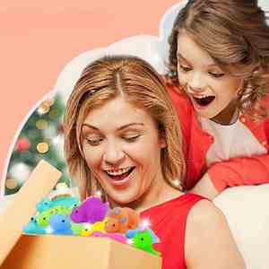 Adorables jouets à presser en gel souple en forme d'animaux, dinosaures créatifs peints à la bombe, anti-stress, jouets sensoriels - Product Image 5