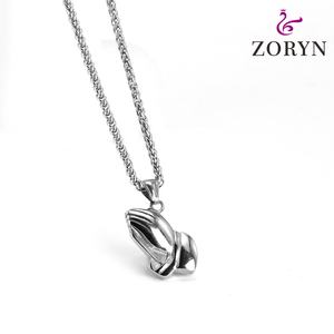 Colgante de Espada con Alas de Ángel de Acero Inoxidable, Joyería de Acero de Titanio con Cristales, Estilo Gótico, Punk, Religioso, Cristiano, Vikingo, para Hombres y Mujeres - Product Image 5