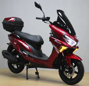 Scooters de Gasolina de 150CC Más Vendidos de la Famosa Fábrica HX, Motocicleta de Carreras, 85km/h, 4 Tiempos, CDI, Frenos de Disco y Tambor para Adultos - Product Image 4