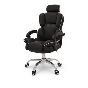 <span class=keywords><strong>Chaise</strong></span> de <span class=keywords><strong>bureau</strong></span> de direction moderne de luxe en cuir PU, ergonomique, dossier haut, appui-tête réglable, pivotante, imperméable, pour la maison et le salon - Product Image 2