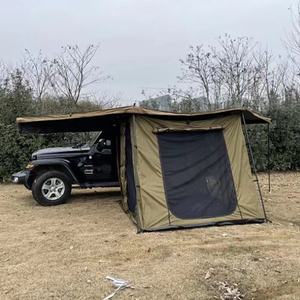 เต็นท์หลังคารถยนต์แบบเปิดอัตโนมัติ รุ่น <span class=keywords><strong>Tourista</strong></span> Rooftop Car Side Awning Tent 270 ผลิตจากผ้าโพลีเอสเตอร์ 600D กันน้ำ 2000-3000 มม. ใช้ได้ทุกฤดู เปิดเร็ว ไม่ต้องใช้สายรัด - Product Image 5