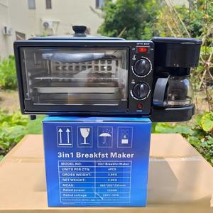 Nuevo Producto 2025, Superventas, Máquina para Desayuno 3 en 1, <span class=keywords><strong>Microondas</strong></span>, Estación de Desayuno 3 en 1, Horno, Cafetera y Sartén - Product Image 3
