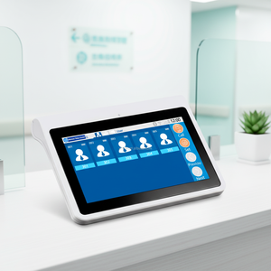 Système d'interphone sans fil intelligent avec écran couleur TFT 7 pouces, longue autonomie pour hôpitaux, cliniques, restaurants, cafés - Product Image 1