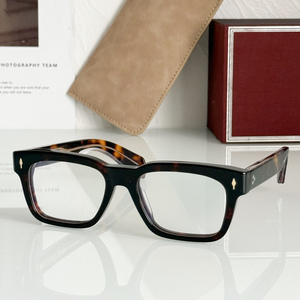 Luxury and Fashionable Unisex Handmade Glasses, Oversized Acetate Optical Glasses, Fashionable Full Edge square Eyeglass Frame - Product Image 1