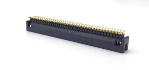 YZTECH Conector DIN Macho de Paso de 1.27mm, Cabezal Recto Apilable, Carcasa de Nylon, PCB H7.3mm 10P-100P - Product Image 5